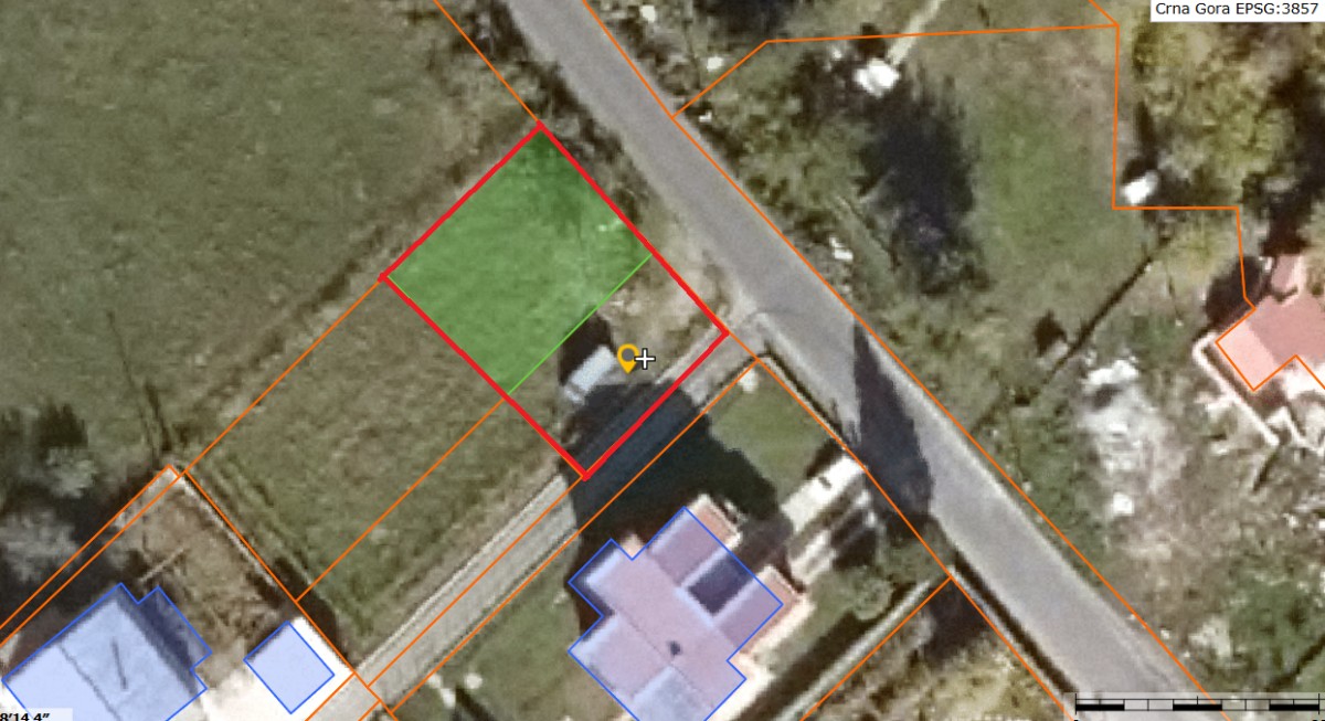 Urbanized plot for sale in Vranjski njiva, Podgorica